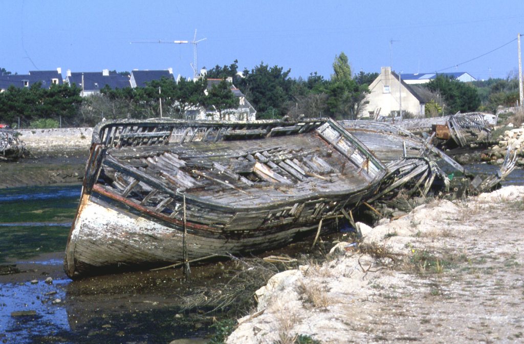 Cimetière de bateaux Guilvinec